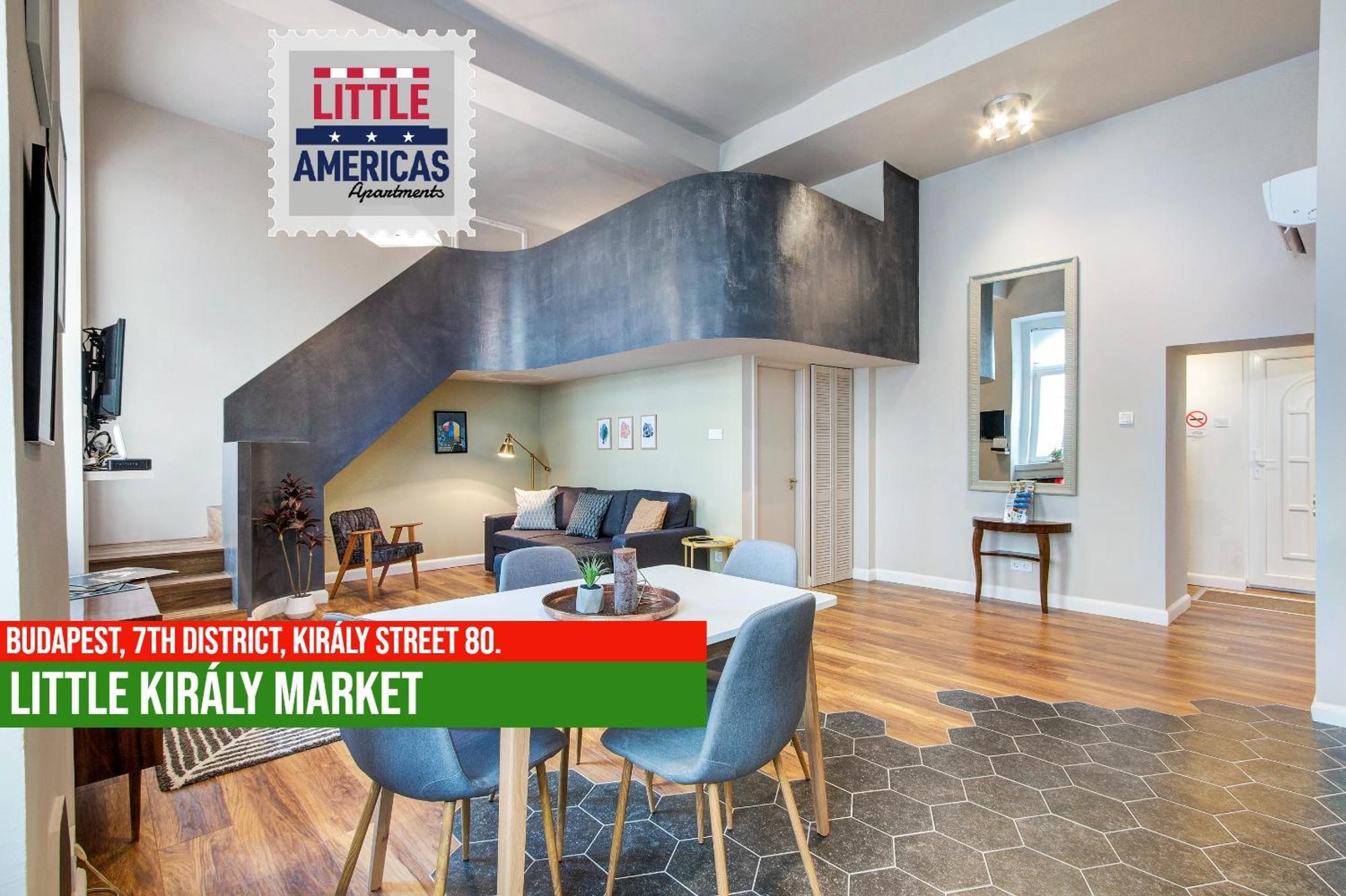 Little Americas Kiraly Street Apartments Budapest Bagian luar foto