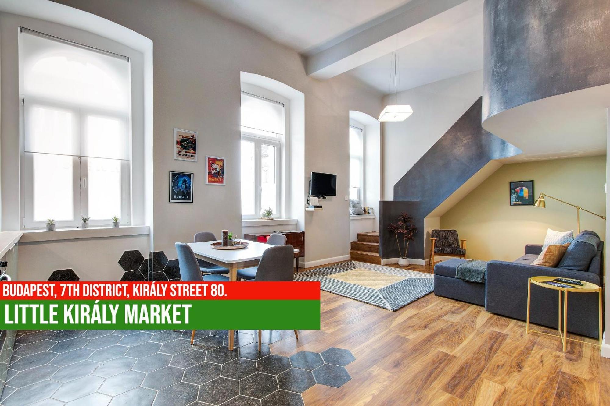 Little Americas Kiraly Street Apartments Budapest Bagian luar foto