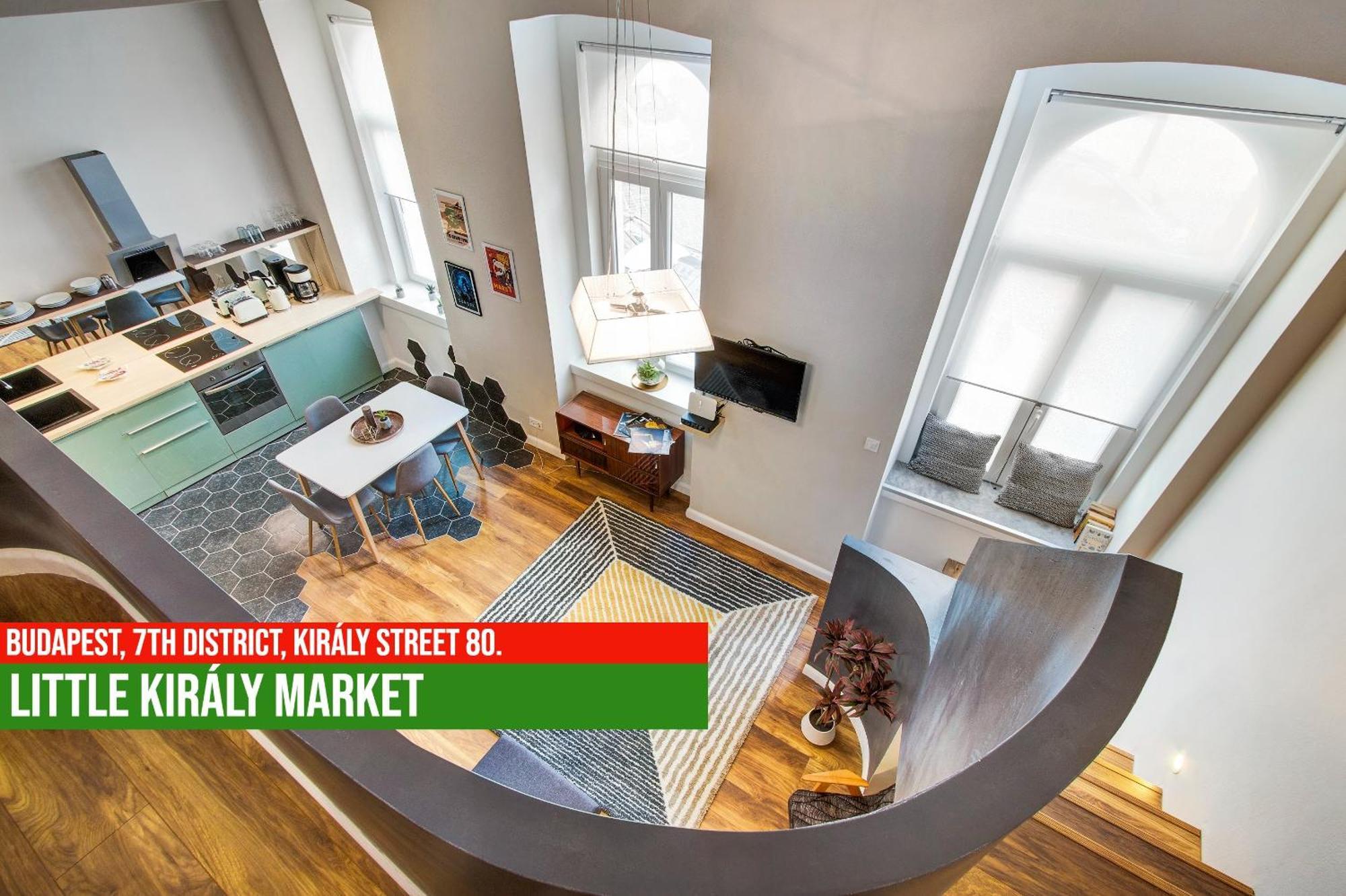 Little Americas Kiraly Street Apartments Budapest Bagian luar foto