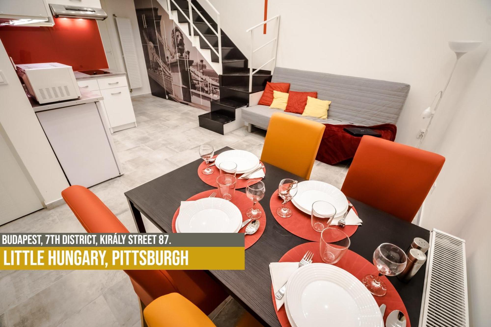 Little Americas Kiraly Street Apartments Budapest Bagian luar foto